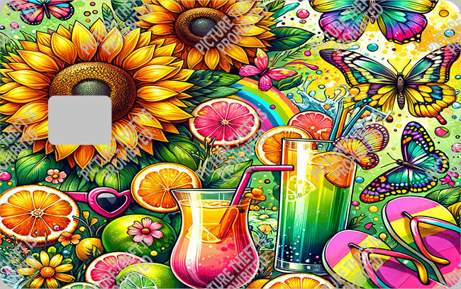 Bank  Card Sticker-BC-1845